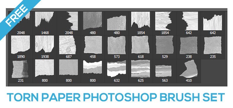 paper brushes for photoshop