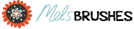 Mels Brushes Logo