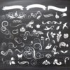Banners & Curls - Handdrawn Vintage Vector Illustrations
