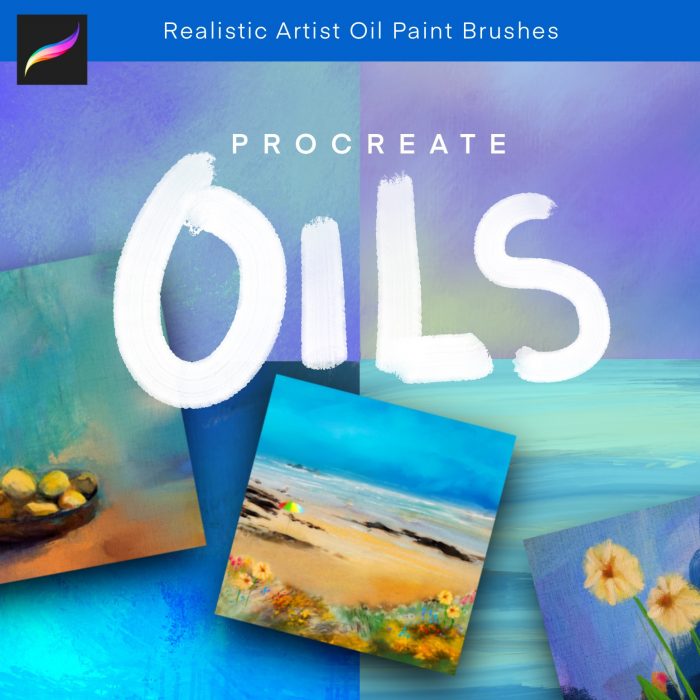 Procreate Oil paint brushes