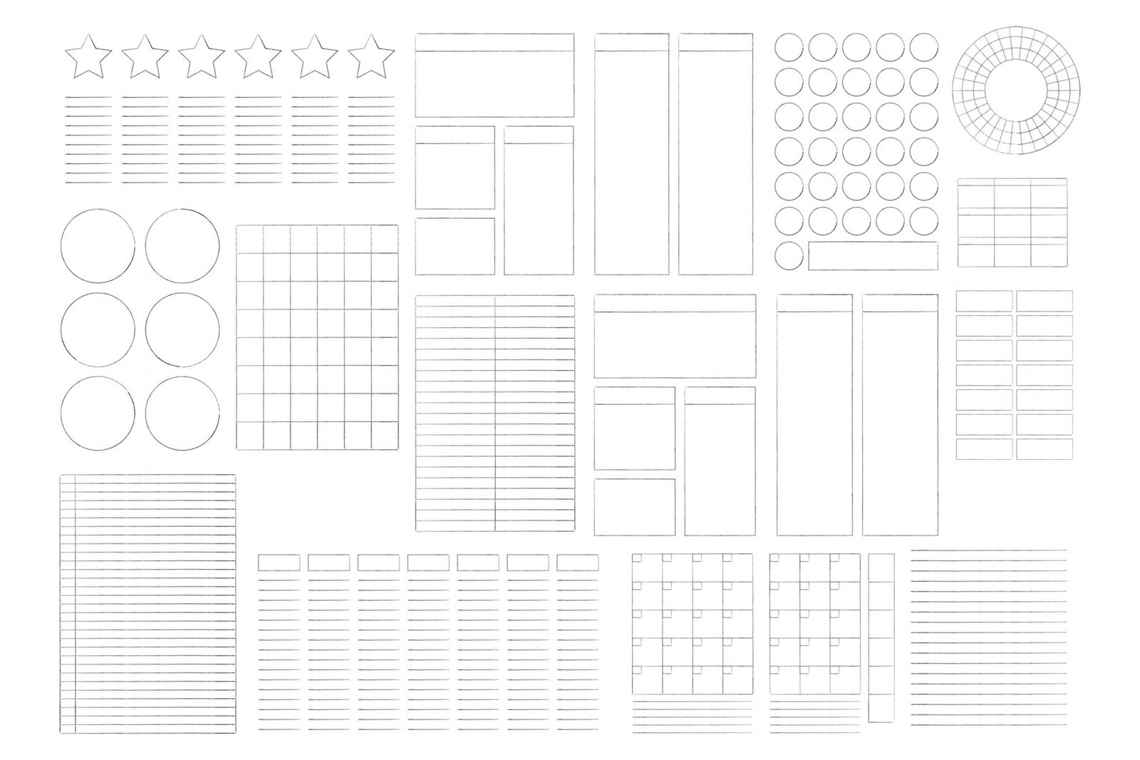 free-bullet-journal-printable-planner-frames-mels-brushes