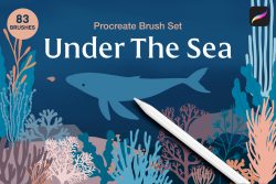 Under The Sea Procreate brushes