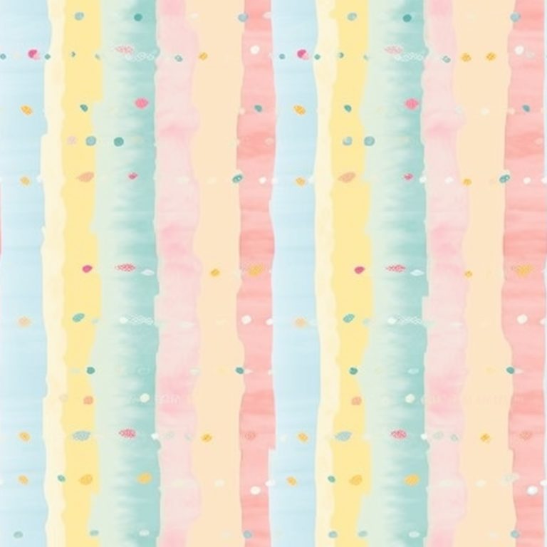 Watercolour Candy Stripes