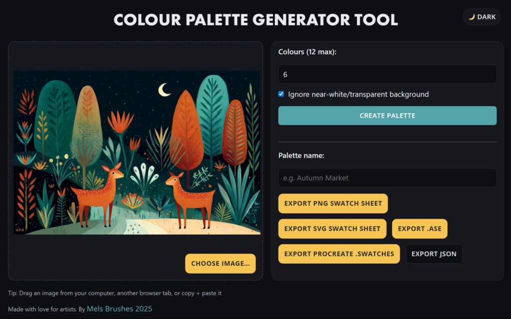 free color palette gerator